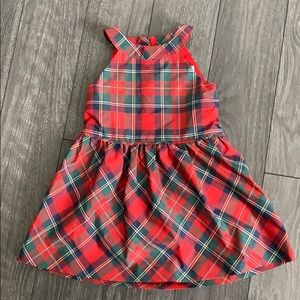 Vineyard Vines Plaid Holiday Dress, 3T